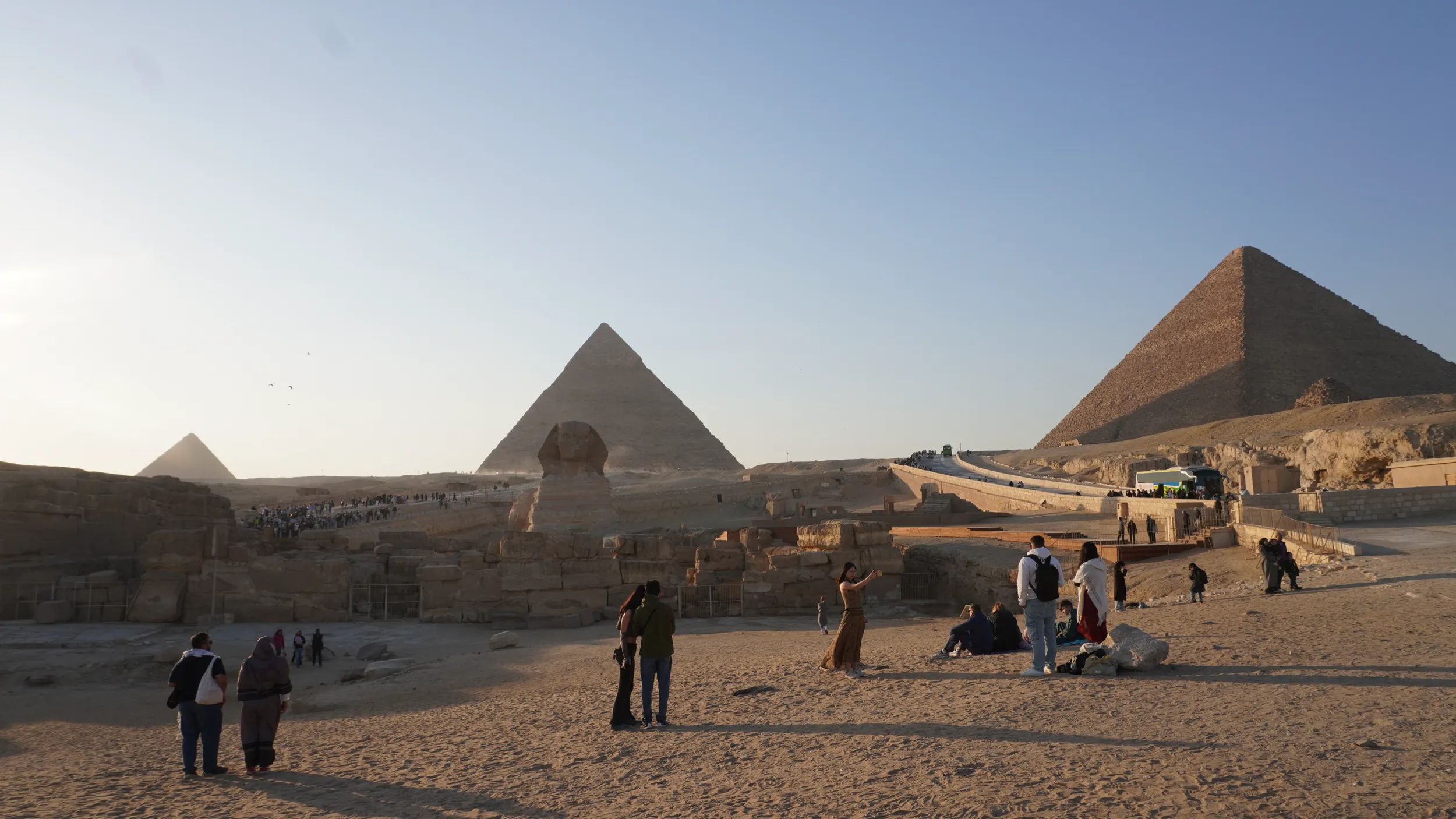Le piramidi di Giza